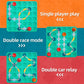 Jeu de construction de parcours pour enfants de 3 à 6 ans