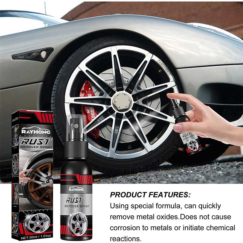 Spray antirouille pour surfaces métalliques