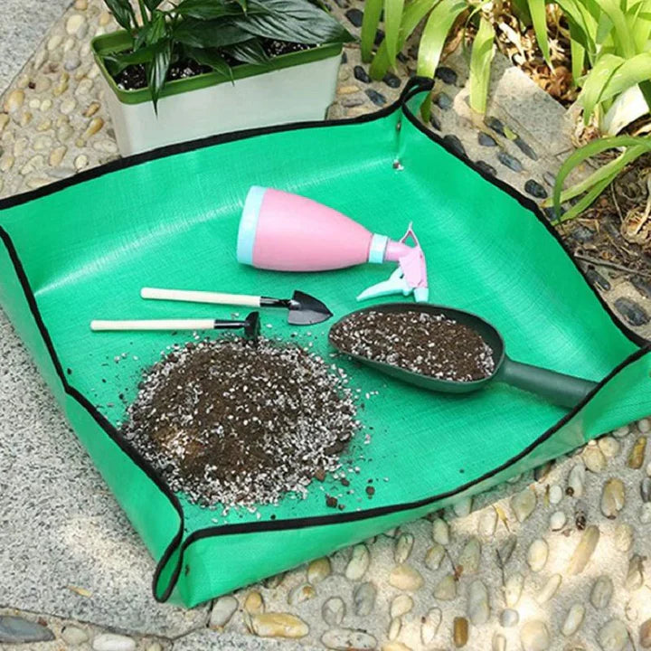 Tapis de rempotage pliable imperméable 66 × 66 cm