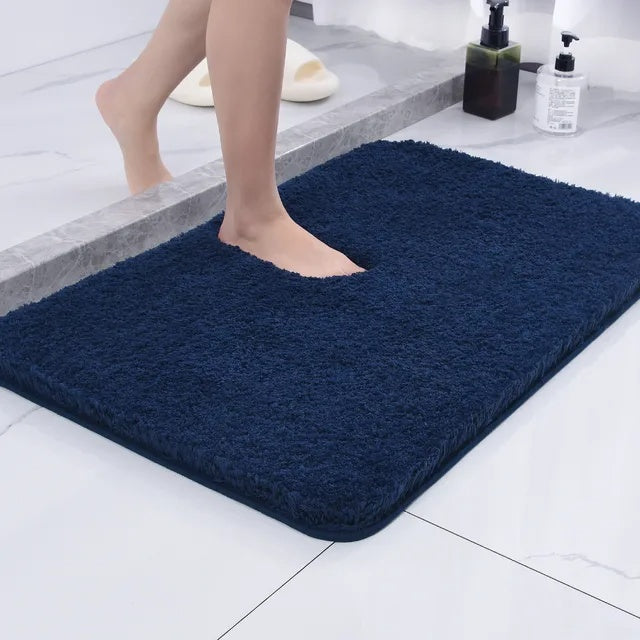 Tapis de bain moelleux absorbant et lavable