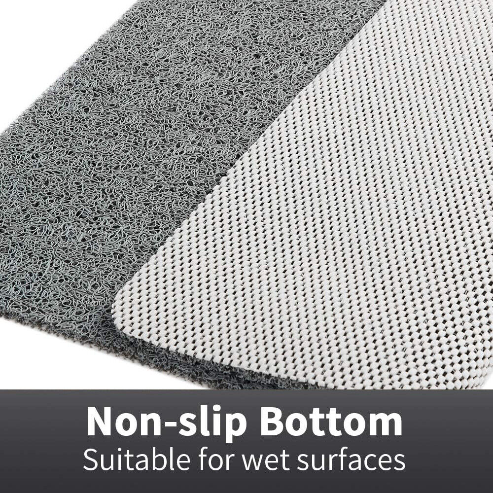 Tapis de douche antidérapant à structure ajourée 50 × 80 cm