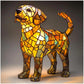 Lampe de table décorative chien avec douille E14