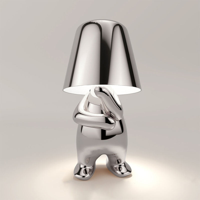 Lampe de table rechargeable à commande tactile, hauteur 31,2 cm