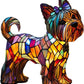 Lampe de table décorative chien avec douille E14
