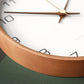 Horloge murale ronde de style scandinave, 30 cm