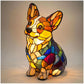Lampe de table décorative chien avec douille E14