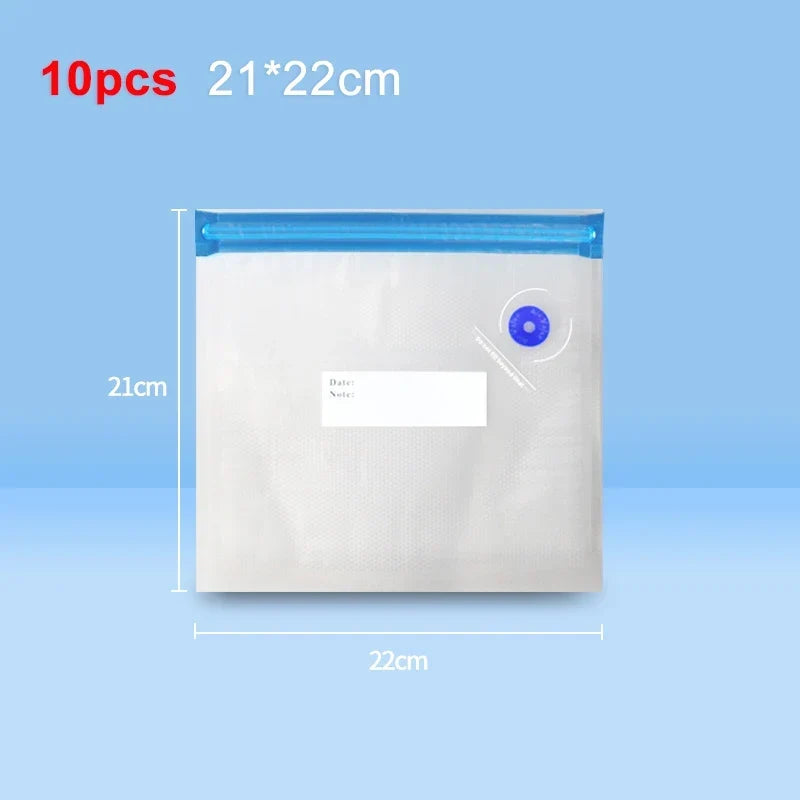 Pompe électrique rechargeable avec sacs de conservation sous vide