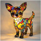 Lampe de table décorative chien avec douille E14