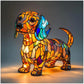 Lampe de table décorative chien avec douille E14