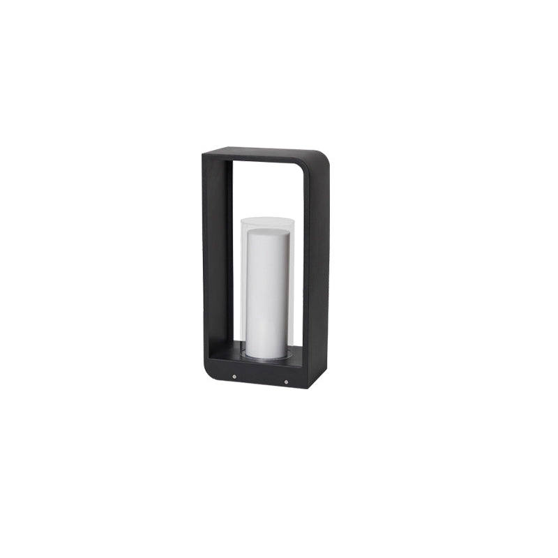 Borne lumineuse extérieure à LED, format carré