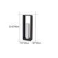 Borne lumineuse extérieure à LED, format carré