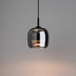 Suspension en fer et verre avec douille E27
