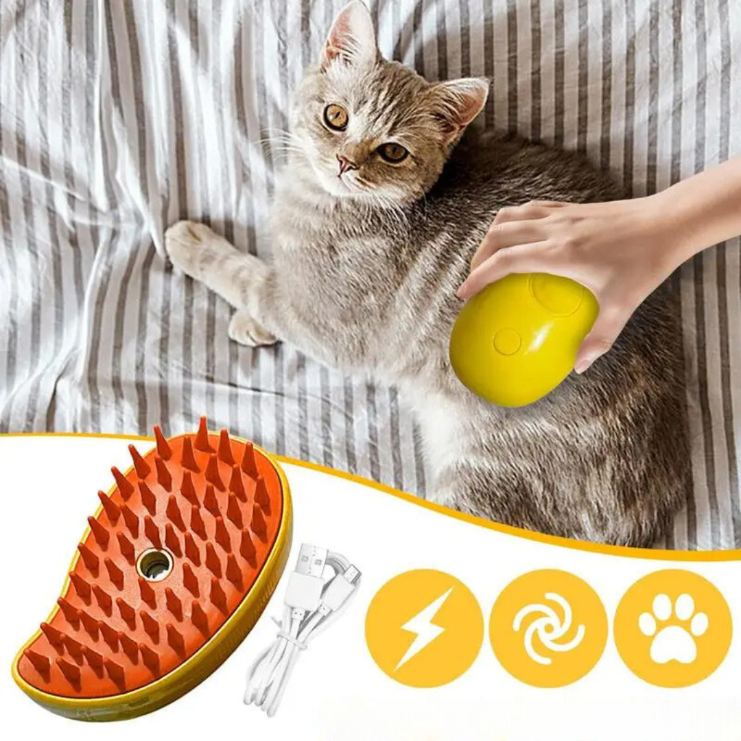 Brosse vapeur de toilettage pour chien et chat – image 3