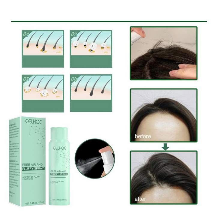 Lot de 2 sprays capillaires pour volume et absorption du sébum