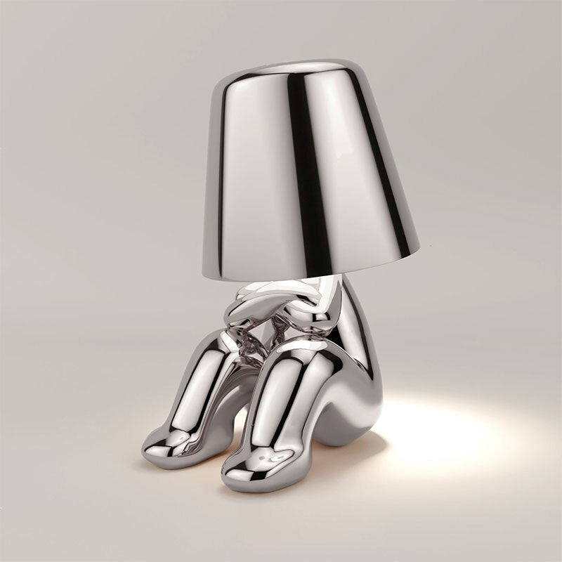 Lampe de table rechargeable à commande tactile, hauteur 31,2 cm