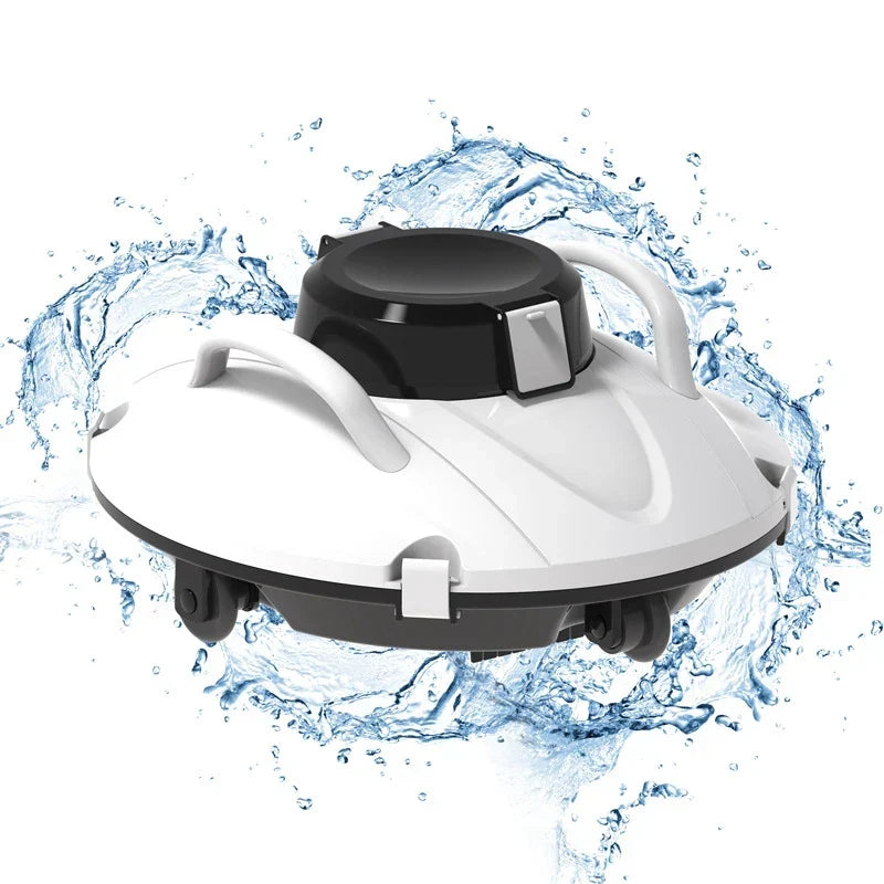 Robot nettoyeur de piscine sans fil avec 110 minutes d’autonomie – image 1
