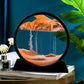 Tableau de sable mobile en verre avec cadre ABS, 25 x 20 cm