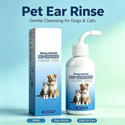 Nettoyant pour oreilles de chiens et chats 100 ml