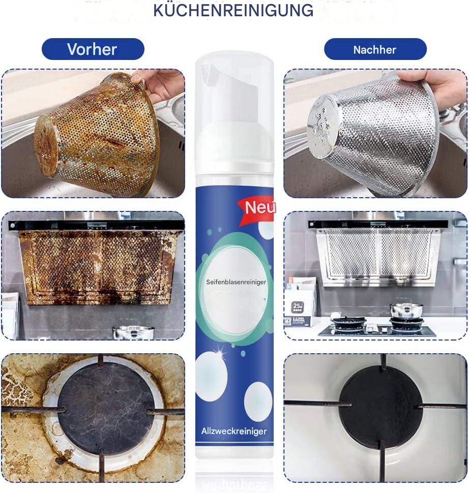 Nettoyant mousse dégraissant pour cuisine