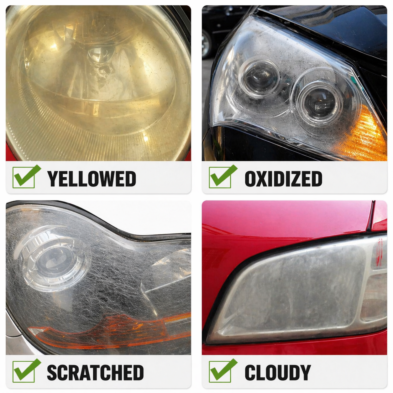 Liquide de rénovation pour optiques de phares