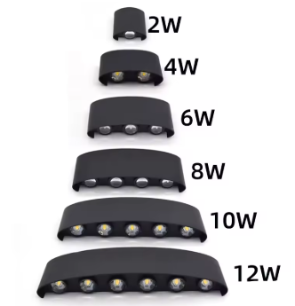 Applique LED minimaliste intérieur/extérieur – 2 W – image 3