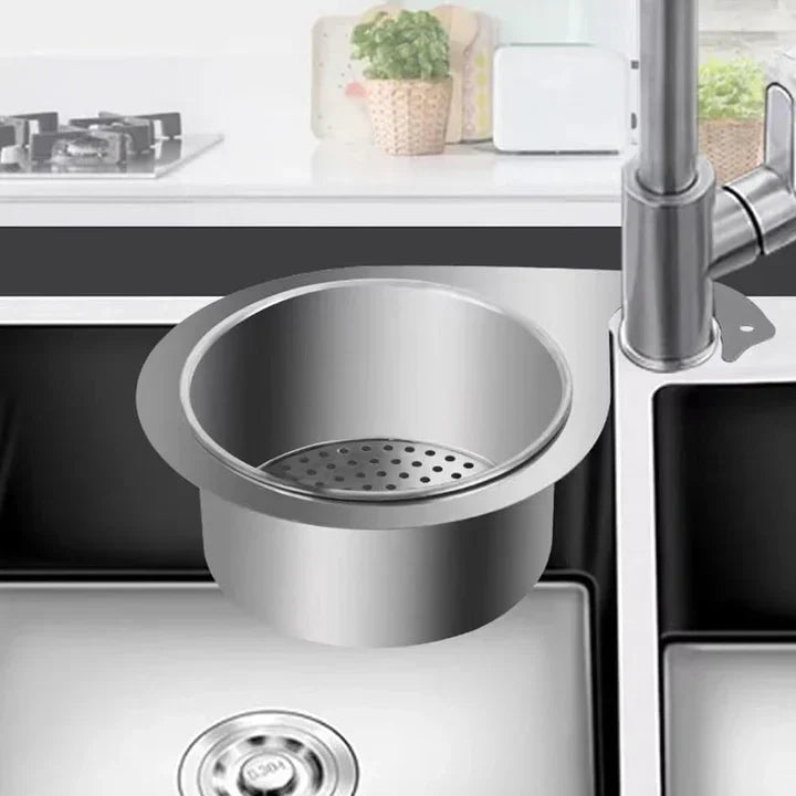 Panier filtrant amovible pour évier