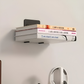 Support mural invisible pour livres en fer peint