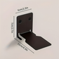 Support mural invisible pour livres en fer peint