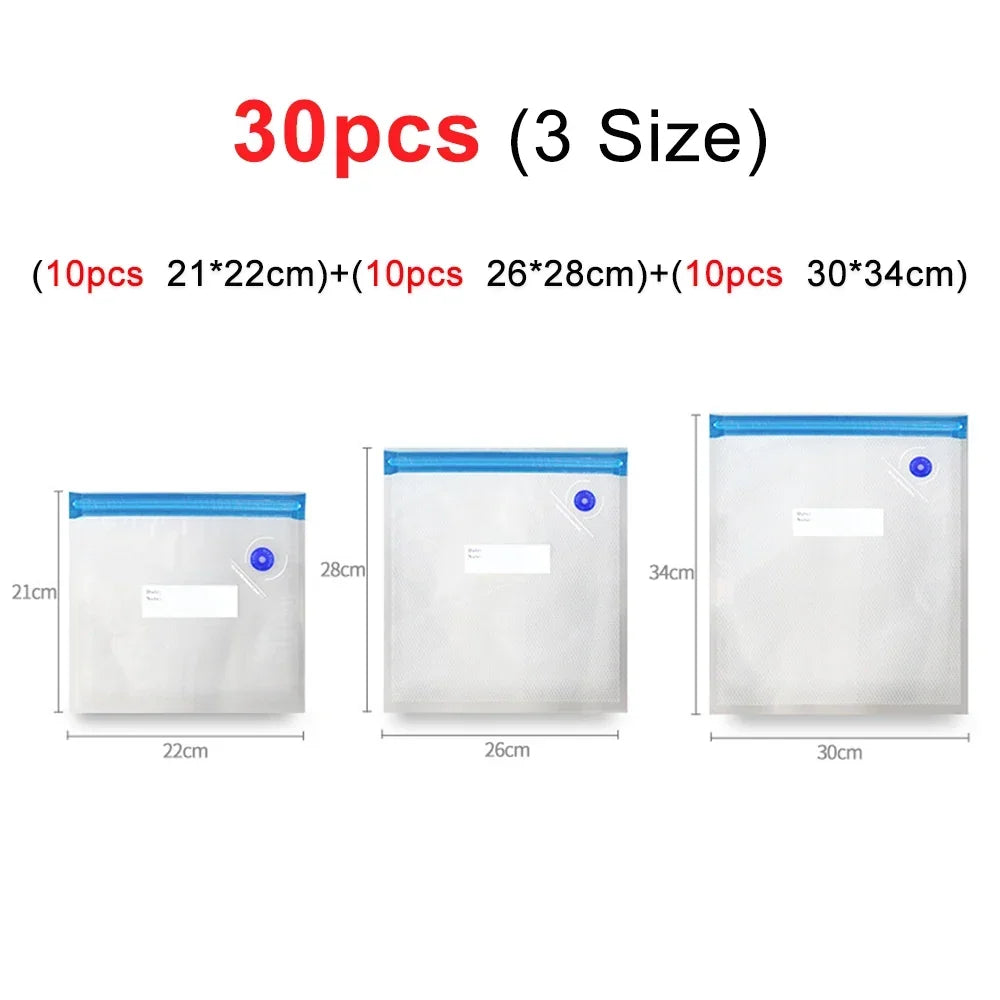 Pompe électrique rechargeable avec sacs de conservation sous vide