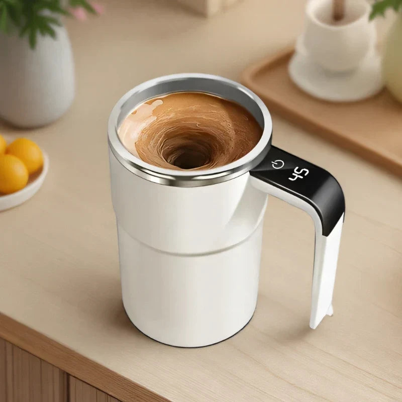 Tasse à mélange automatique avec affichage de température