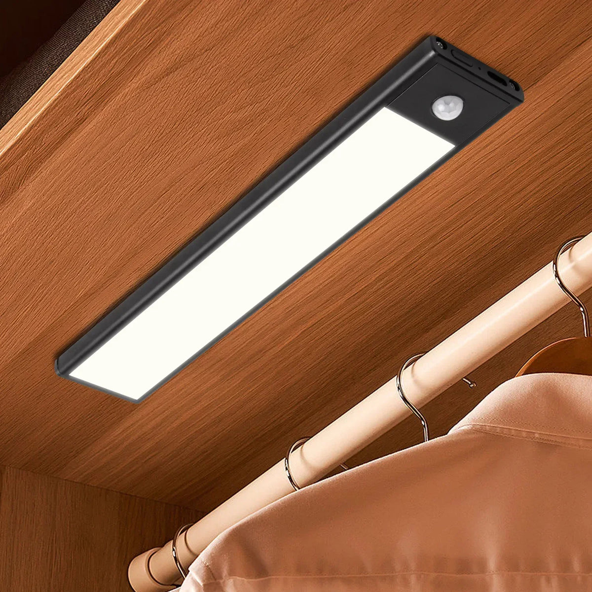 Réglette LED rechargeable avec détecteur de mouvement