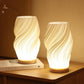 Lampe décorative USB à formes ondulées et intensité réglable