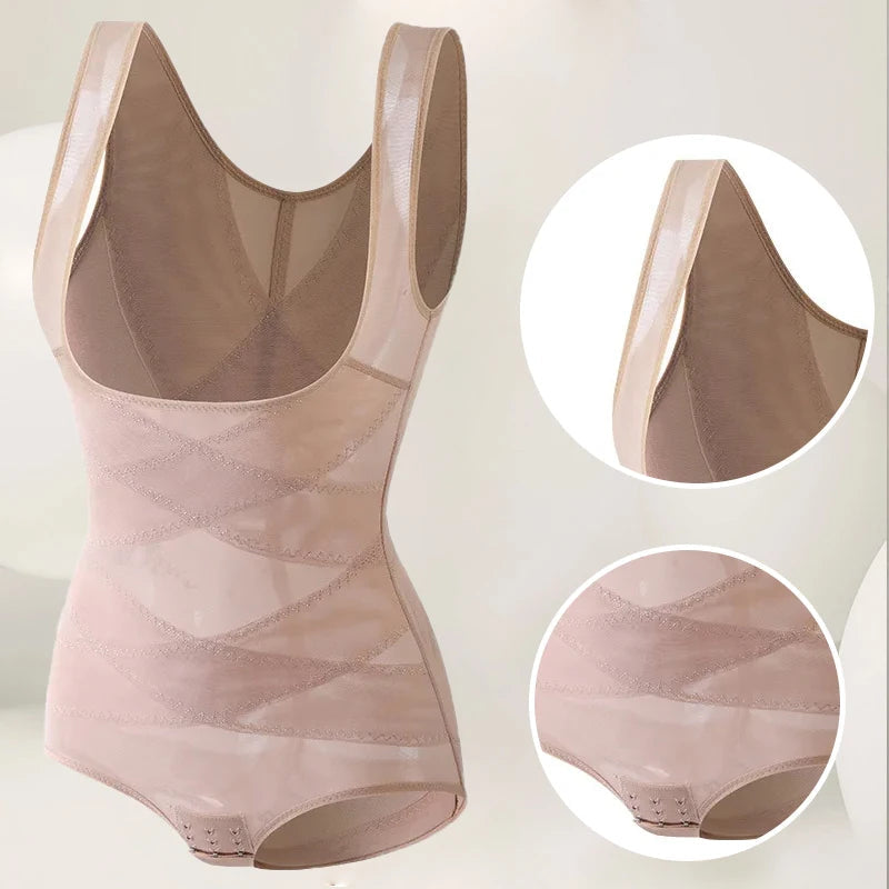 Body gainant sans couture à encolure en U, tailles M à 4XL