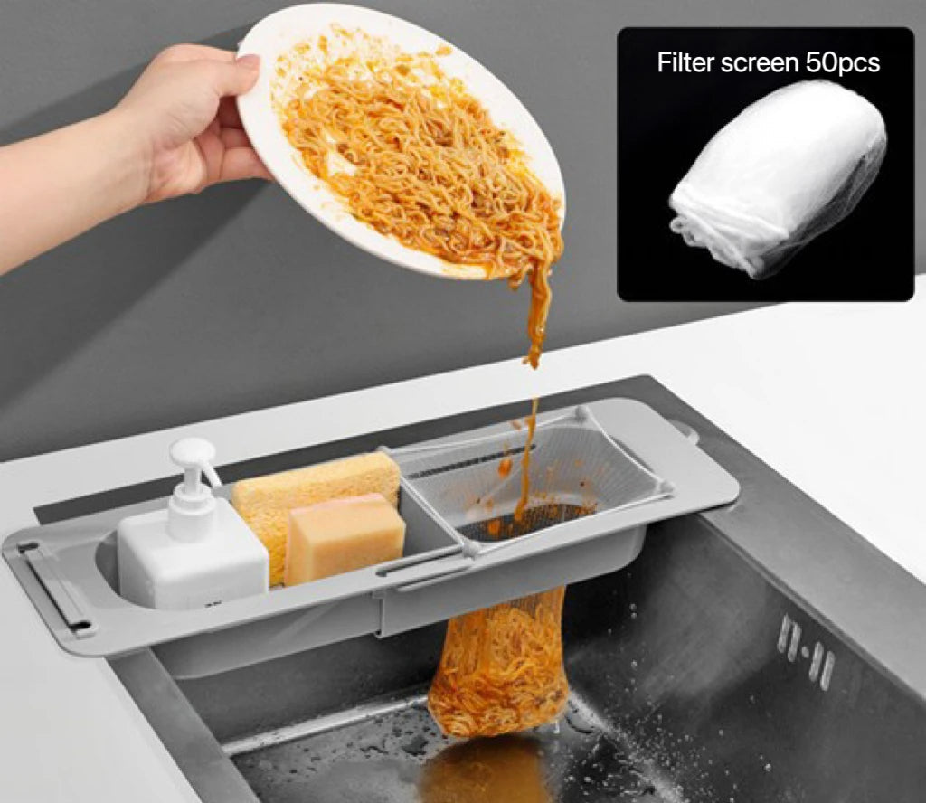 Support de filtre à déchets pour évier en ABS