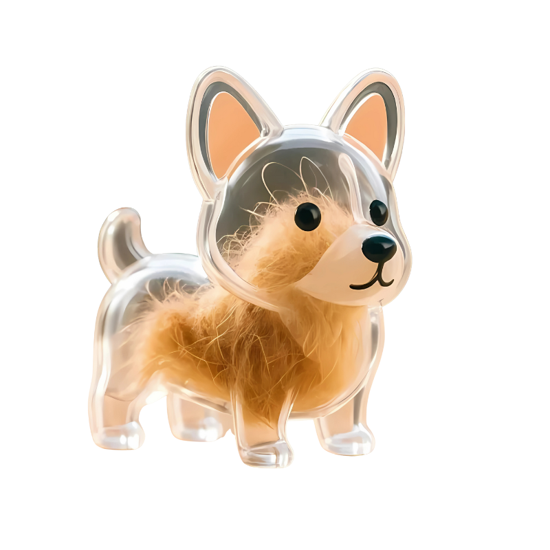 Porte Cles Souvenir Poils Animal - Capsule Memoire - image 11