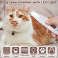Tondeuse pour animaux avec éclairage LED, 5 W