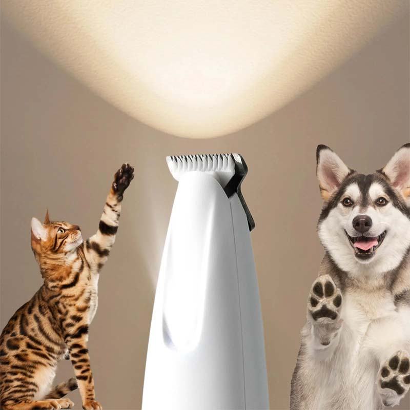 Tondeuse pour animaux avec éclairage LED, 5 W