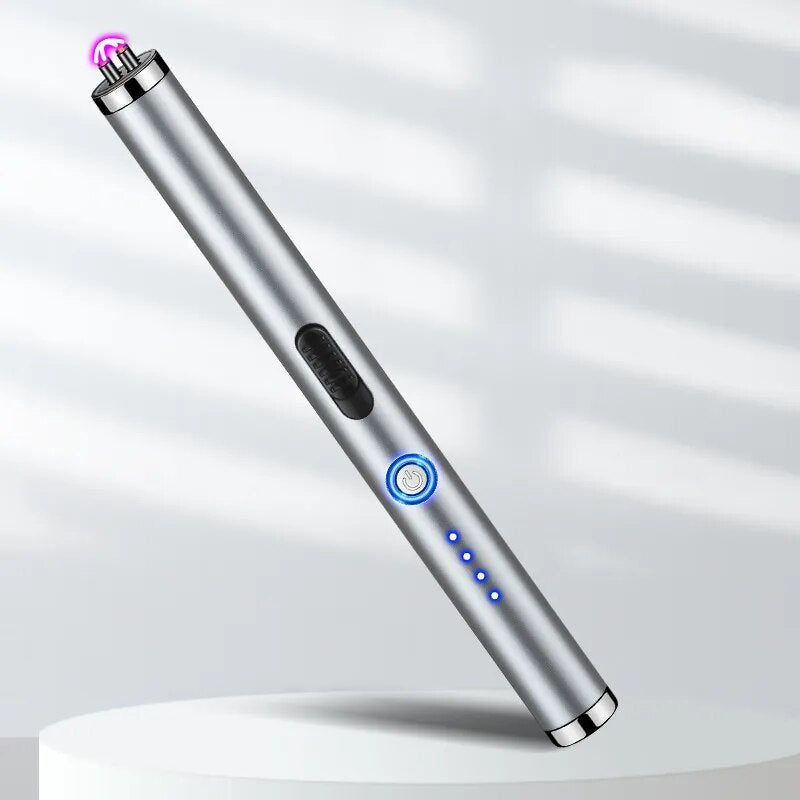 Lot de 2 stylos à impulsion électrique avec lampe LED