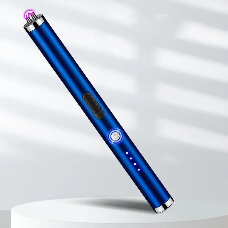 Stylo à impulsion électrique avec lampe LED rechargeable USB
