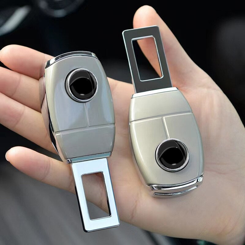 Rallonge de boucle de ceinture automobile en métal et plastique
