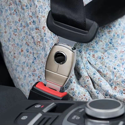 Rallonge de boucle de ceinture automobile en métal et plastique