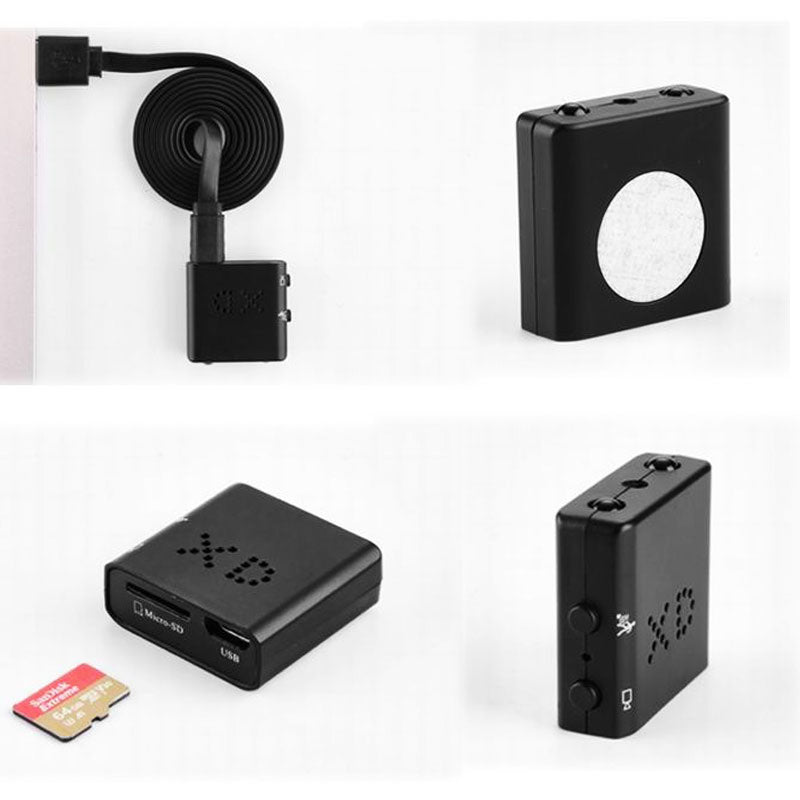 Mini caméra 1080p avec vision nocturne infrarouge