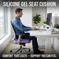 Coussin d’assise en gel de silicone à structure alvéolée