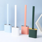 Brosse WC en silicone à poils flexibles