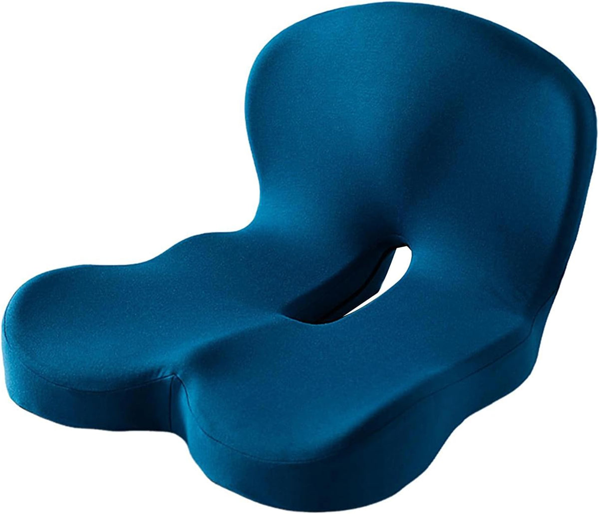 Coussin d’assise en mousse à mémoire de forme avec housse lavable