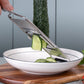 Coupe-légumes à lames interchangeables en acier, 36 × 9 × 2 cm
