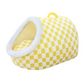 Panier couvert en peluche pour chien ou chat