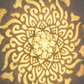 Applique solaire à motif mandala