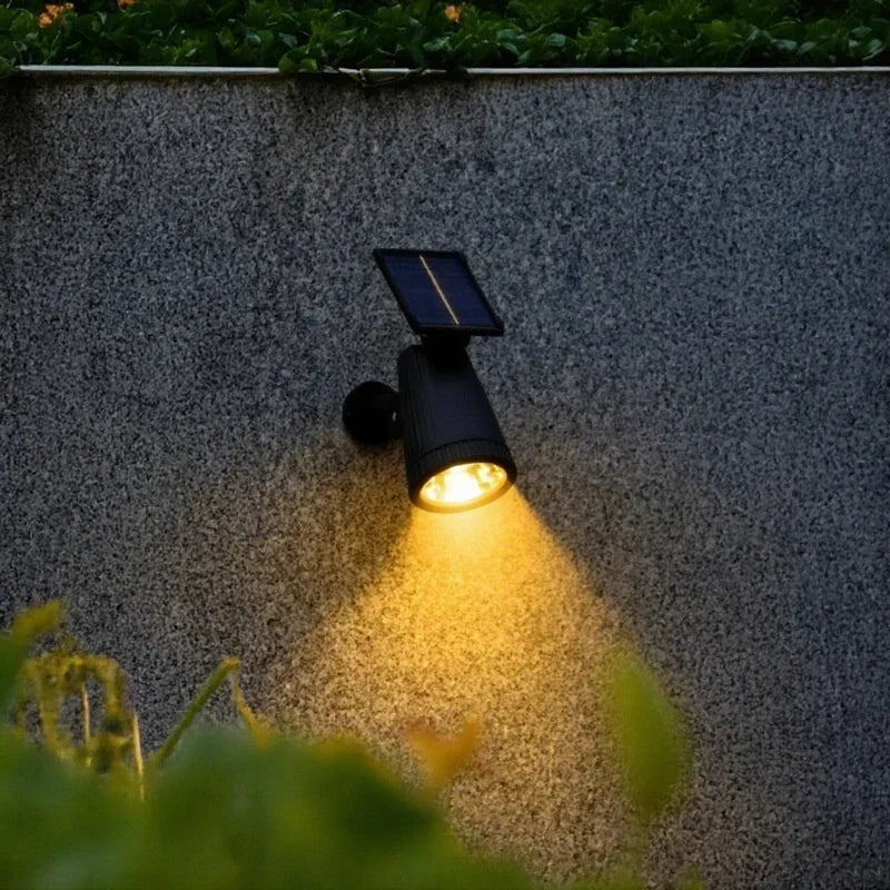 Spot solaire de jardin orientable à DEL, 30,5 cm