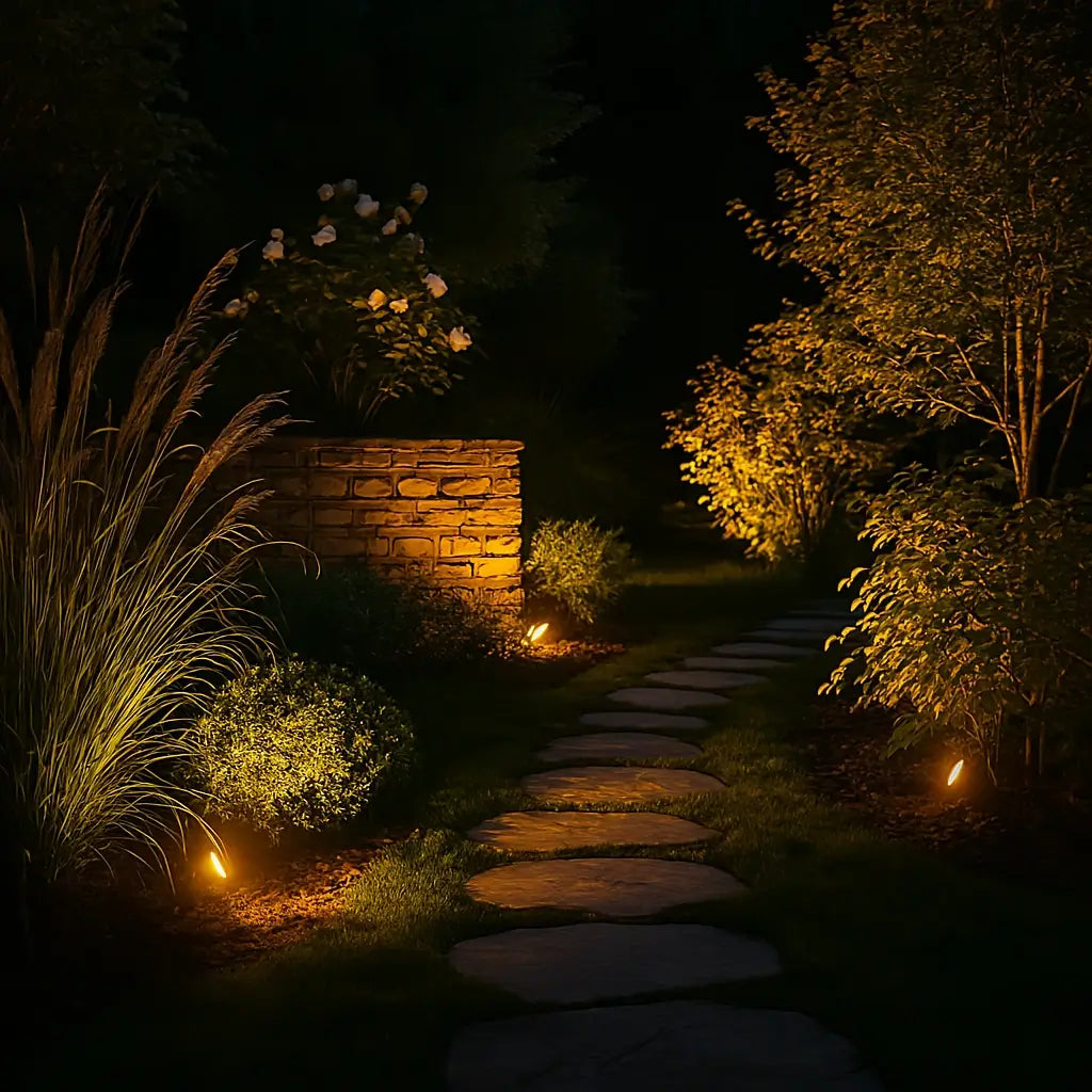 Spot solaire de jardin orientable à DEL, 30,5 cm